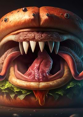 Monster burger