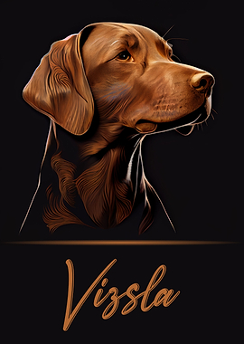 Vizsla Portrait