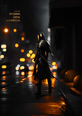 Quote for Warrior of night