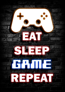 eat sleep game repeat