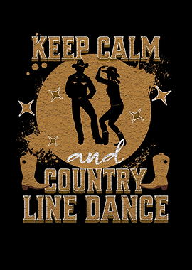 Country Line Dance Dancing