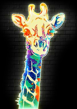 Giraffe Neon