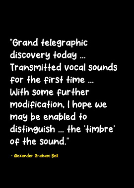 Graham bell quotes