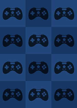 Gamer Controllers Blue