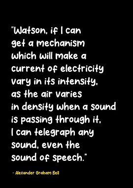 Graham bell quotes