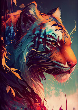 Tiger Colorful
