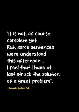 Graham bell quotes