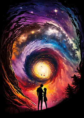 Galactic Love Scenery