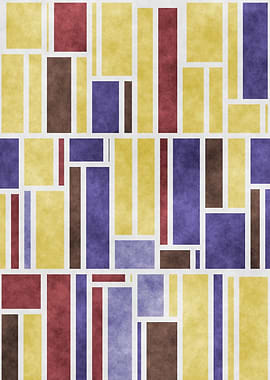 Bold Bohemian Mondrian