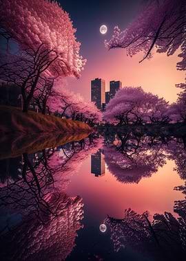 Cherry Blossoms in Osaka