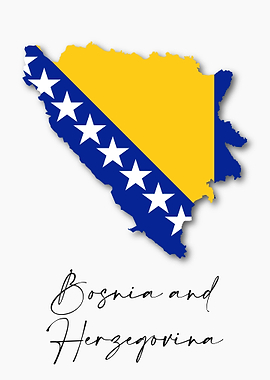 Bosnia Herzegovina Flag
