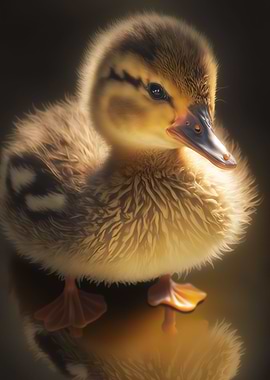 duck cute animal