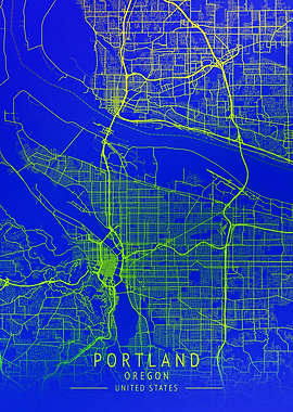 Portland Oregon USA City M