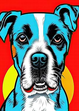 Pop Art Dog 10
