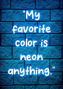 neon quotes