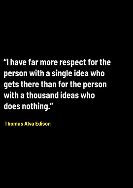 Thomas Alva Edison quotes