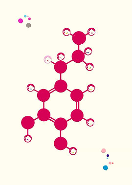 Dopamine Molecule