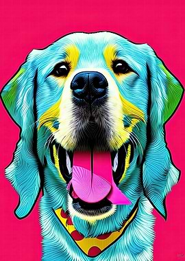 Pop Art Dog 03