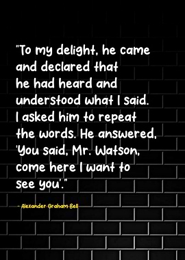Graham bell quotes