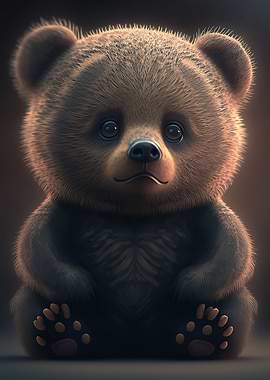 baby bear cute