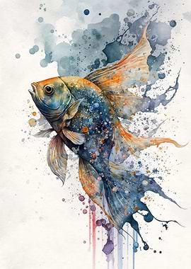 Fish Watercolor