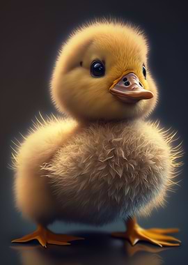 duck cute animal