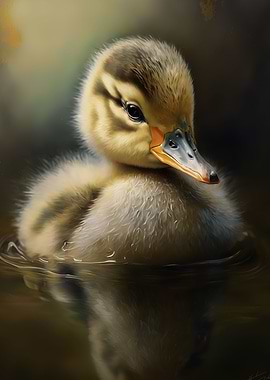 duck cute animal