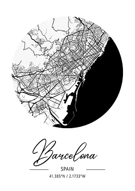 Barcelona Map