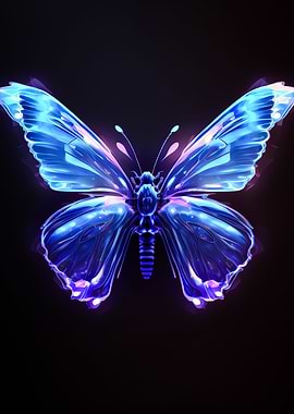 Butterfly Sky Night