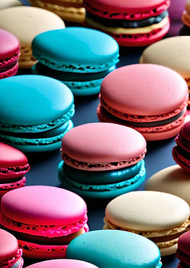 Macarons Baking Bakery