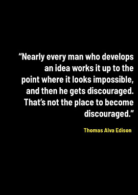 Thomas Alva Edison quotes