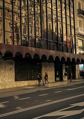 Spaniards in the big city