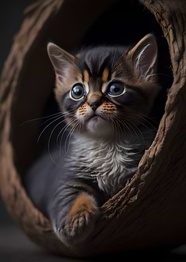 Cute kitten