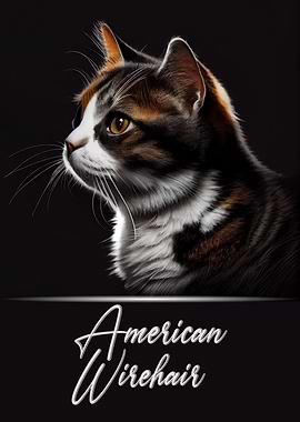 American Wirehair Portrait