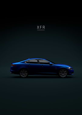 2010 Jaguar XFR Blue
