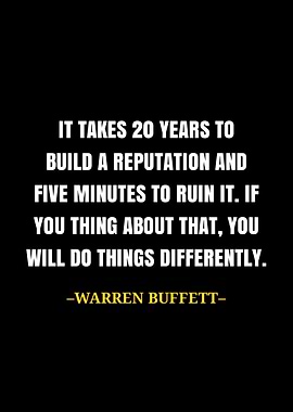 Warren Buffett quote