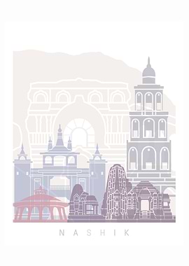 NASHIK SKYLINE POSTER
