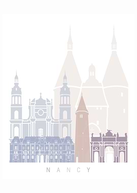 NANCY SKYLINE POSTER
