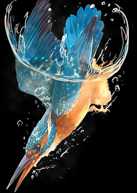 Kingfisher Dive