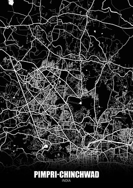 Pimpri Chinchwad India Map