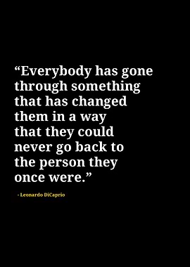 Leonardo Dicaprio quotes