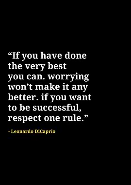 Leonardo Dicaprio quotes