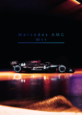 Mercedes AMG W11 F1 Car