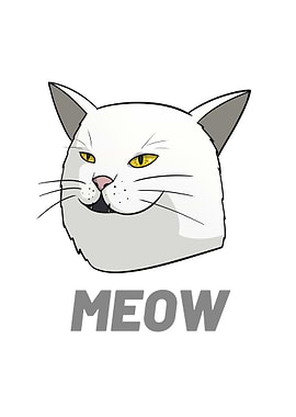 Cute Meow Cat Meme