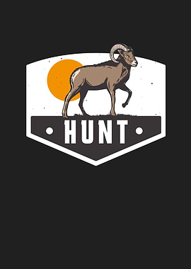 Hunting Ibex Vintage