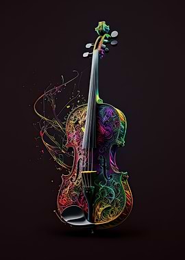Violin music art