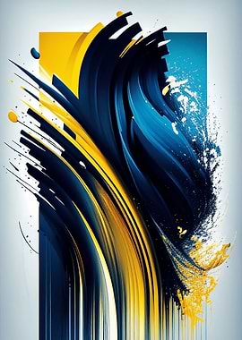 Abstract Ocean Symphony