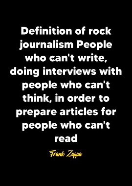 Frank Zappa quote