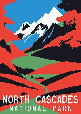 North Cascades Park Poster