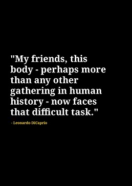 Leonardo Dicaprio quotes